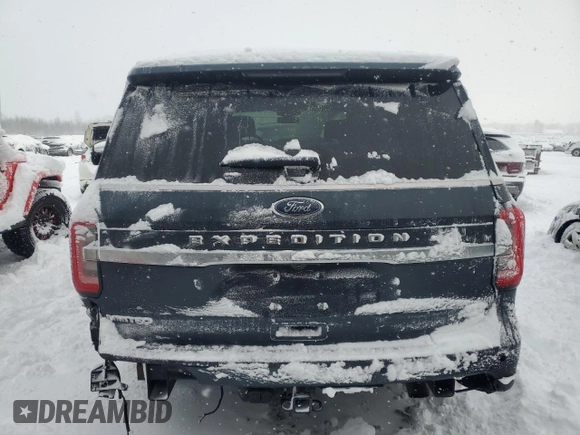 2022 Ford Expedition Max Limited with VIN 1FMJK2AT8NEA07867, listed as a Copart auction lot 88523575 with Not provided miles and Salvage title. Bid and sale history available at DreamBid. Image 6.