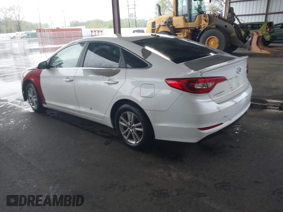 2017 Hyundai Sonata 2.4L with VIN 5NPE24AF5HH502155, listed as a IAAI auction lot 41955194 with 155,400 mi miles and . Bid and sale history available at carsss.com. Image 3.