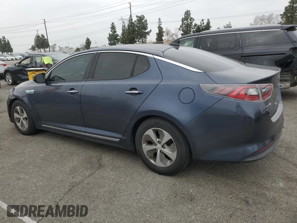 2015 Kia Optima with VIN KNAGM4AD2F5079501, listed as a Copart auction lot 55307585 with 113,136 mi miles and Salvage Title. Bid and sale history available at DreamBid. Image 2.