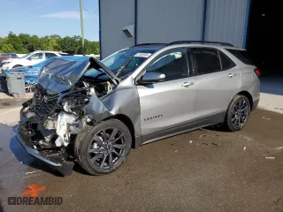 2023 Chevrolet Equinox RS with VIN 3GNAXMEG8PS130521, listed as a Copart auction lot 51066565 with 31,191 mi miles and Salvage Title. Bid and sale history available at carsss.com. Image 1.