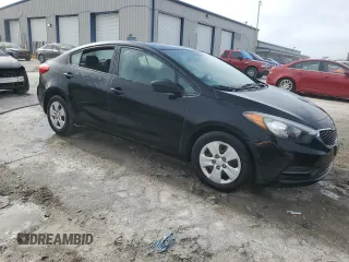 2015 Kia Forte LX with VIN KNAFK4A60F5432370, listed as a Copart auction lot 49144205 with 0 mi miles and Salvage Title. Bid and sale history available at carsss.com. Image 4.