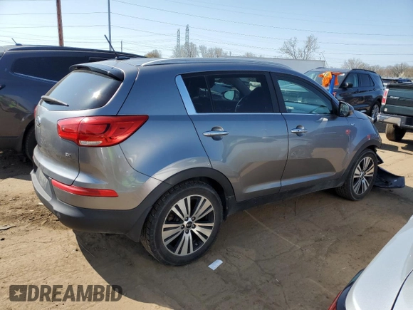 2016 Kia Sportage EX with VIN KNDPCCACXG7837727, listed as a Copart auction lot 54017575 with 69,958 mi miles and Clean Title. Bid and sale history available at carsss.com. Image 3.