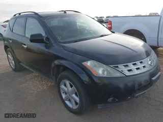 2004 Nissan Murano SL with VIN JN8AZ08TX4W227180, listed as a IAAI auction lot 41241658 with 183,332 mi miles. Bid and sale history available at carsss.com. Image 1.