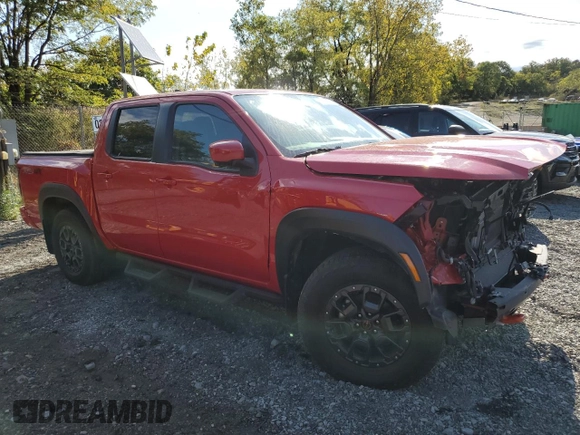 2022 Nissan Frontier S with VIN 1N6ED1EKXNN608884, listed as a Copart auction lot 75479834 with 11,132 mi miles and Salvage Title. Bid and sale history available at carsss.com. Image 4.