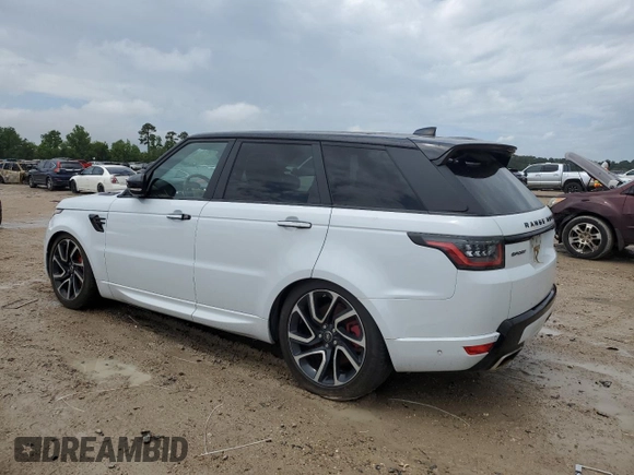 2018 Land Rover Range Rover Sport HSE Dynamic with VIN SALWV2SV7JA698496, listed as a Copart auction lot 54255505 with 116,177 mi miles and Clean Title. Bid and sale history available at carsss.com. Image 2.