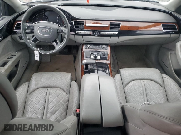 2013 Audi A8 L 3.0L with VIN WAURGAFD3DN002771, listed as a Copart auction lot 51695195 with 117,786 mi miles and Clean Title. Bid and sale history available at carsss.com. Image 8.