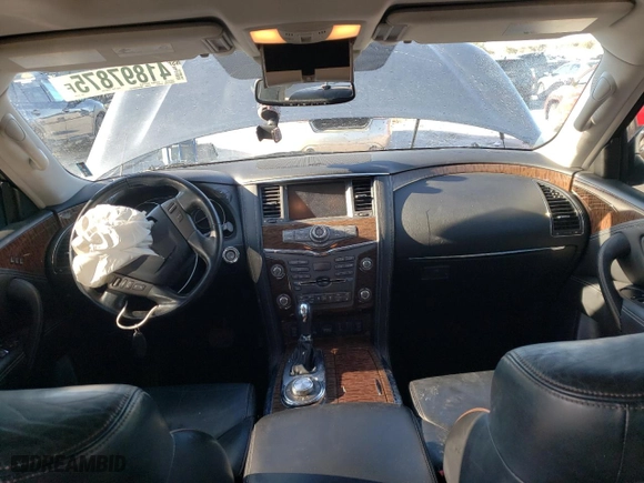 2018 Nissan Armada SL with VIN JN8AY2NC2J9557232, listed as a Copart auction lot 41897875 with NaN miles and Salvage Title. Bid and sale history available at carsss.com. Image 8.