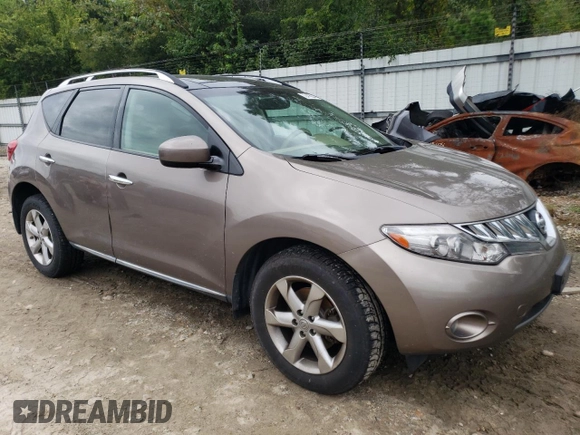 2009 Nissan Murano LE with VIN JN8AZ18W79W207069, listed as a Copart auction lot 72418844 with 188,117 mi miles and Clean Title. Bid and sale history available at carsss.com. Image 4.