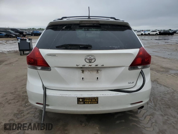 2014 Toyota Venza LE with VIN 4T3ZA3BB8EU086696, listed as a Copart auction lot 51936245 with Not Provided miles and Salvage Title. Bid and sale history available at DreamBid. Image 6.