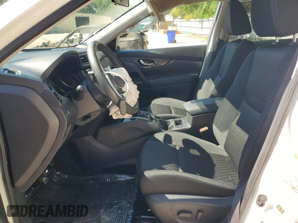 2017 Nissan Rogue SV with VIN KNMAT2MV2HP595790, listed as a Copart auction lot 55877705 with 42,816 mi miles and Salvage title. Bid and sale history available at DreamBid. Image 7.