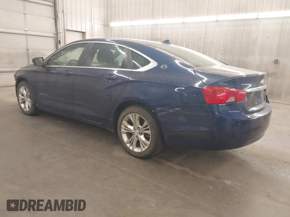 2014 Chevrolet Impala LT with VIN 1G1125S33EU132861, listed as a IAAI auction lot 42061034 with 108,024 mi miles and . Bid and sale history available at DreamBid. Image 3.