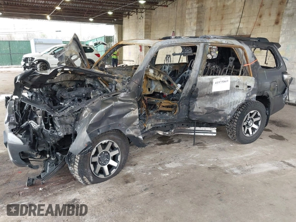 2021 Toyota 4Runner TRD Off Road Premium z VIN JTERU5JR3M5844835, wystawiony jako IAAI lot #41975869 z przebiegiem 14 892 mil mil oraz . Historia ofert i sprzedaży dostępna na DreamBid. Obrazek 22.