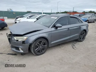 2017 Audi A3 Premium z VIN WAUAUGFF2H1039625, wystawiony jako Copart lot #81234864 z przebiegiem 93 641 mil mil oraz Szkody całkowita. Historia ofert i sprzedaży dostępna na DreamBid. Obrazek 1.
