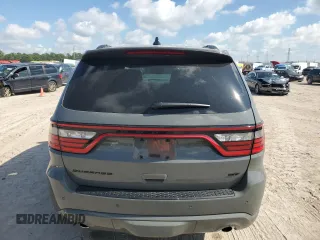 2024 Dodge Durango GT Plus with VIN 1C4RDHDG8RC248462, listed as a Copart auction lot 80324934 with 2,384 mi miles and Salvage title. Bid and sale history available at DreamBid. Image 6.