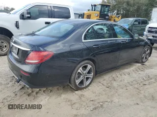 2018 Mercedes-Benz E-Class E 300 with VIN WDDZF4JBXJA317301, listed as a Copart auction lot 49132995 with 0 mi miles and Salvage Title. Bid and sale history available at carsss.com. Image 3.