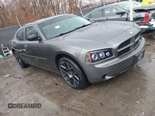 2008 Dodge Charger with VIN 2B3KA43R98H167215, listed as a IAAI auction lot 41718386 with 207,344 mi miles. Bid and sale history available at carsss.com. Image 1.