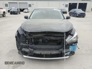 2016 Infiniti Q50 3.0t Premium with VIN JN1EV7AP0GM305290, listed as a Copart auction lot 49498585 with 110,384 mi miles and Salvage Title. Bid and sale history available at carsss.com. Image 5.