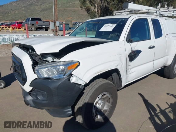 2020 Toyota Tacoma SR with VIN 3TYRX5GNXLT005018, listed as a IAAI auction lot 41851226 with 90,325 mi miles and . Bid and sale history available at DreamBid. Image 6.