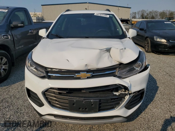 2017 Chevrolet Trax LT with VIN 3GNCJPSB8HL262677, listed as a Copart auction lot 50764145 with 84,302 mi miles and Salvage Title. Bid and sale history available at carsss.com. Image 5.