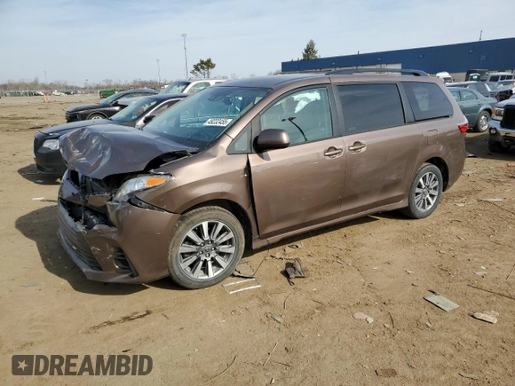 2020 Toyota Sienna LE с VIN 5TDJZ3DCXLS244904, выставлен на аукционе Copart как лот 49232455 с пробегом 125 791 миль миль и На запчасти • Non repairable. История ставок и продаж доступна на DreamBid. Изображение 1.
