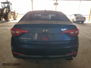 2015 Hyundai Sonata 2.4L SE with VIN 5NPE24AF8FH226437, listed as a Copart auction lot 53370695 with 104,202 mi miles and Clean Title. Bid and sale history available at carsss.com. Image 6.