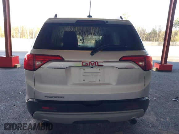 2017 GMC Acadia SLE with VIN 1GKKNLLS7HZ291097, listed as a IAAI auction lot 40665634 with 76,860 mi miles. Bid and sale history available at carsss.com. Image 16.