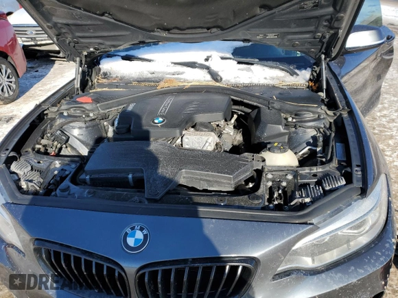 2015 BMW 2 Series 228i with VIN WBA1F5C59FVW98267, listed as a Copart auction lot 88792905 with 116,216 mi miles and Salvage Title. Bid and sale history available at carsss.com. Image 11.