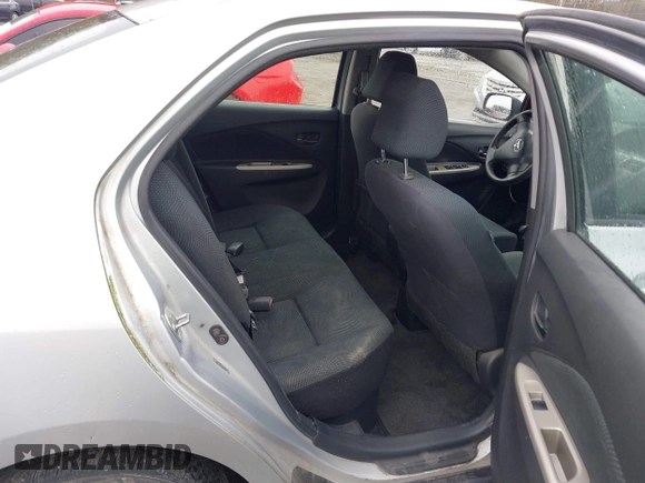 2010 Toyota Yaris with VIN JTDBT4K37A1363616, listed as a IAAI auction lot 41907622 with 311,836 mi miles. Bid and sale history available at carsss.com. Image 8.