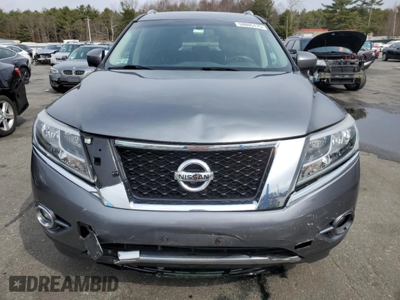 2015 Nissan Pathfinder S z VIN 5N1AR2MM0FC716225, wystawiony jako Copart lot #50805175 z przebiegiem 110 879 mil mil oraz Szkoda całkowita • Salvage title. Historia ofert i sprzedaży dostępna na DreamBid. Obrazek 5.