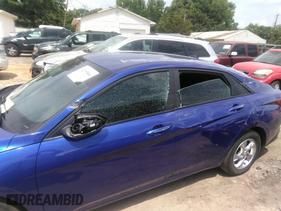 2023 Hyundai Elantra SE with VIN KMHLL4AG7PU547028, listed as a IAAI auction lot 42295866 with 49,993 mi miles and . Bid and sale history available at DreamBid. Image 6.
