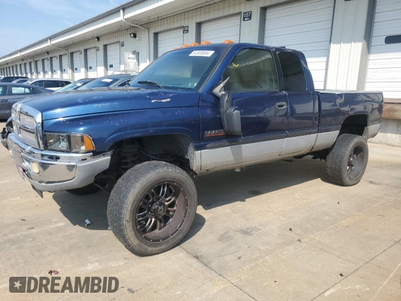 2000 Dodge 2500 z VIN 1B7KF2369YJ131193, wystawiony jako Copart lot #64900694 z przebiegiem 270 394 mil mil oraz Szkoda całkowita • Salvage title. Historia ofert i sprzedaży dostępna na DreamBid. Obrazek 1.