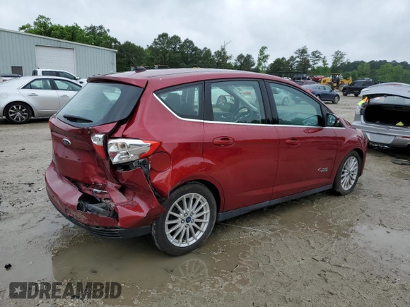 2013 Ford C-Max Energi SEL with VIN 1FADP5CU3DL522348, listed as a Copart auction lot 57094134 with 77,690 mi miles and Salvage Title. Bid and sale history available at carsss.com. Image 3.