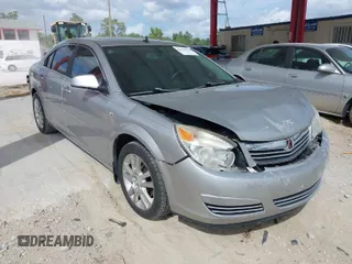 2008 Saturn Aura XE with VIN 1G8ZS57N68F214090, listed as a IAAI auction lot 41709929 with 55,005 mi miles. Bid and sale history available at carsss.com. Image 1.