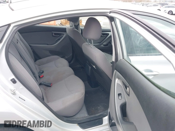 2016 Hyundai Elantra SE with VIN 5NPDH4AE5GH756867, listed as a IAAI auction lot 41761113 with 148,954 mi miles and . Bid and sale history available at DreamBid. Image 8.