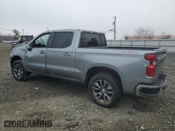 2025 Chevrolet Silverado 1500 LT with VIN 1GCPKKEK5SZ177043, listed as a Copart auction lot 49745845 with Not Provided miles and Salvage Title. Bid and sale history available at DreamBid. Image 2.