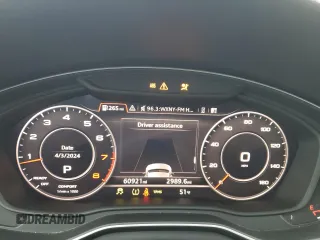2018 Audi A5 Sportback Premium with VIN WAUDNCF54JA132582, listed as a Copart auction lot 48744714 with 60,921 mi miles. Bid and sale history available at carsss.com. Image 9.