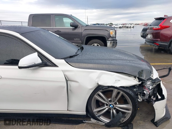 2013 BMW 3 Series 328i with VIN WBA3A5C5XDF356793, listed as a IAAI auction lot 40881444 with 156,178 mi miles. Bid and sale history available at carsss.com. Image 13.