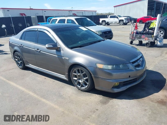 2008 Acura TL Type-S with VIN 19UUA76598A052681, listed as a IAAI auction lot 41790824 with 129,401 mi miles. Bid and sale history available at carsss.com. Image 1.