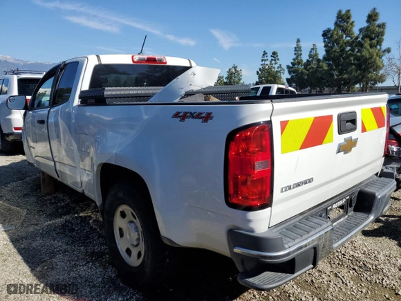 2019 Chevrolet Colorado 4WD Work Truck with VIN 1GCHTBEA4K1270286, listed as a Copart auction lot 40234684 with 0 mi miles and Salvage Title. Bid and sale history available at carsss.com. Image 2.