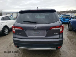 2021 Honda Pilot EX-L with VIN 5FNYF6H59MB087005, listed as a Copart auction lot 46735645 with 40,471 mi miles and Salvage Title. Bid and sale history available at carsss.com. Image 6.