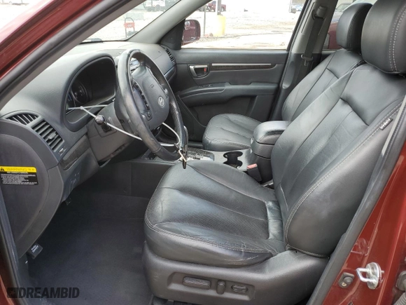 2009 Hyundai Santa Fe SE with VIN 5NMSH13E49H281053, listed as a Copart auction lot 49812605 with 92,858 mi miles and Salvage Title. Bid and sale history available at carsss.com. Image 7.