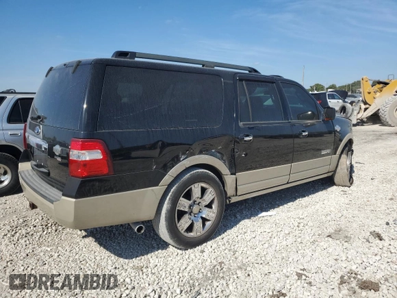 2008 Ford Expedition EL Eddie Bauer with VIN 1FMFK17518LA15611, listed as a Copart auction lot 42910895 with 261,164 mi miles and Salvage Title. Bid and sale history available at carsss.com. Image 3.