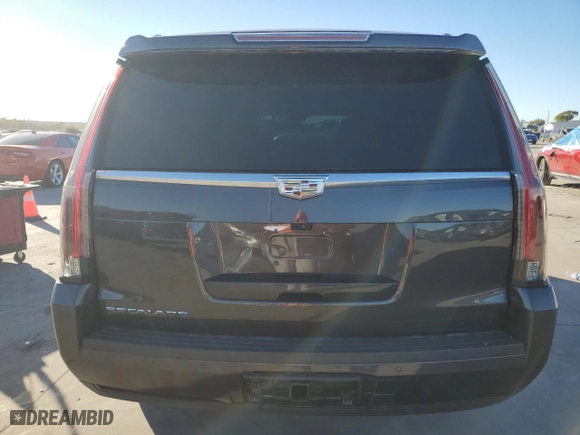 2017 Cadillac Escalade Premium Luxury with VIN 1GYS4CKJ9HR378677, listed as a Copart auction lot 76269984 with 75,429 mi miles and Clean Title. Bid and sale history available at carsss.com. Image 6.