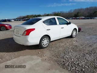 2012 Nissan Versa SV with VIN 3N1CN7AP0CL866357, listed as a IAAI auction lot 41369259 with 188,829 mi miles. Bid and sale history available at carsss.com. Image 4.