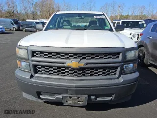 2014 Chevrolet Silverado 1500 Work Truck with VIN 1GCRCPEC0EZ158917, listed as a Copart auction lot 47667935 with 215,236 mi miles and Clean Title. Bid and sale history available at carsss.com. Image 5.