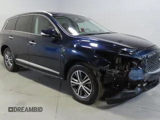 2020 Infiniti QX60 Luxe with VIN 5N1DL0MN0LC508563, listed as a Copart auction lot 64289135 with 41,861 mi miles and Salvage title. Bid and sale history available at DreamBid. Image 1.