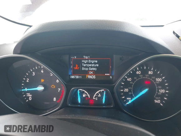 2018 Ford Escape SEL with VIN 1FMCU9HD0JUC36389, listed as a IAAI auction lot 41997627 with 96,739 mi miles. Bid and sale history available at carsss.com. Image 7.