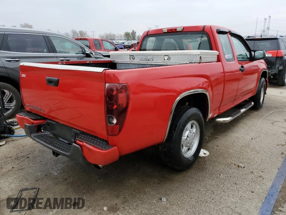 2008 Chevrolet Colorado LS with VIN 1GCCS19E488119131, listed as a Copart auction lot 80084954 with 121,142 mi miles and Salvage Title. Bid and sale history available at carsss.com. Image 3.