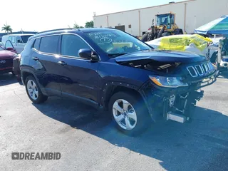 2021 Jeep Compass Latitude z VIN 3C4NJCBB9MT592610, wystawiony jako IAAI lot #37480459 z przebiegiem 47 607 mil mil oraz . Historia ofert i sprzedaży dostępna na DreamBid. Obrazek 1.