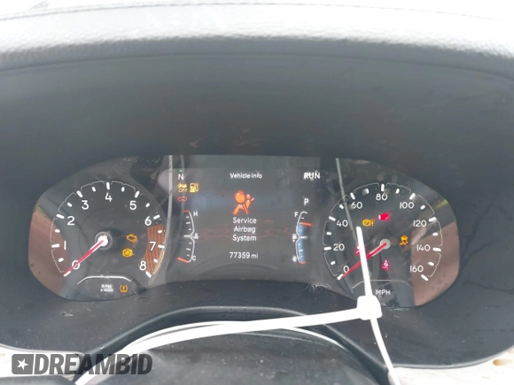 2022 Jeep Compass High Altitude with VIN 3C4NJDCB1NT108788, listed as a IAAI auction lot 41917869 with 77,359 mi miles and . Bid and sale history available at DreamBid. Image 7.